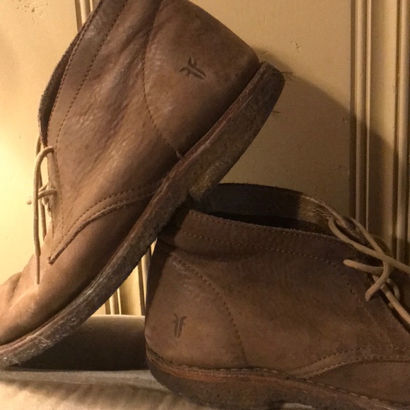 Frye lace up chukka main image 7
